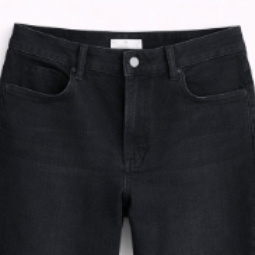 👖 Lane Bryant High-Rise Straight Jeans – Dark Blue (Almost Black) – Size 14
